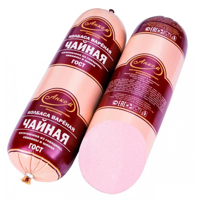 Esterilizáveis de qualidade alimentar, impressos personalizados, carcaças de salsichas de plástico para mortadella