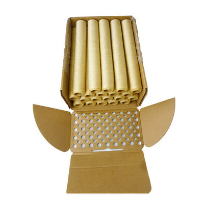 Embalagem sintética de salsicha de colágeno comestível para salsichas defumadas