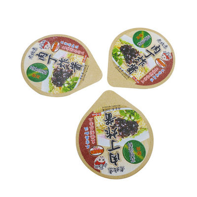 Kingred Laminated Alloy 8011 Spicy Sauce Die Cut Lids 10 Film de Impressão a Cores