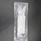 Utensílios plásticos biodegradáveis da cutelaria 4.5g plástica descartável preta branca
