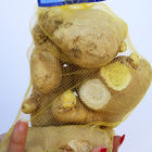 O HDPE PP de Ginger Packaging Plastic Mesh Bag pesca os sacos vegetais