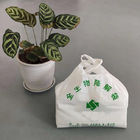 OEM biodegradável reusável branco Logo Printing do saco da veste do supermercado