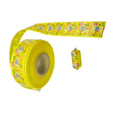 Flexografia de logotipo de calibre 40 mm impressão de caixas de salsichas de plástico para salsichas