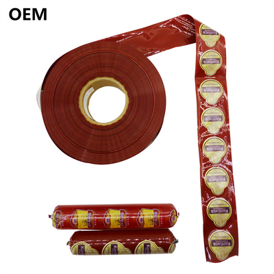 Saciaria de qualidade alimentar sem perfume Cascas de plástico Custom Flexografia Impressão de logotipo Cascas de cor