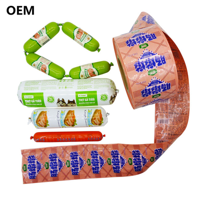Embalagem de salsichas Halal embalagem embalagem embalagem de plástico de qualidade alimentar sem odor