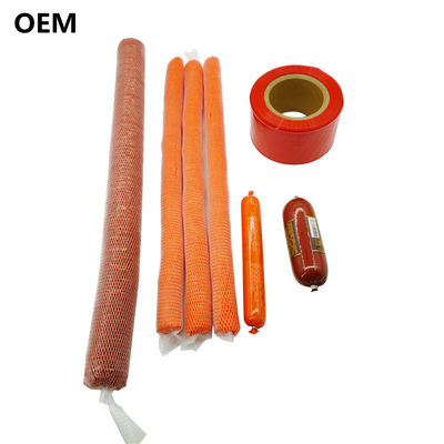 Filme para Embutidos de Linguiça PA e Filme Termoencolhível de Nylon com Coextrusão de 5 Camadas, Encolhimento de 12%-25% e Espessura de 25um-75um para Embalagem de Linguiça de Carne