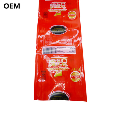 Impressão de logotipo de marca OEM personalizado Filme de cobertura de salsicha PVDC de qualidade alimentar