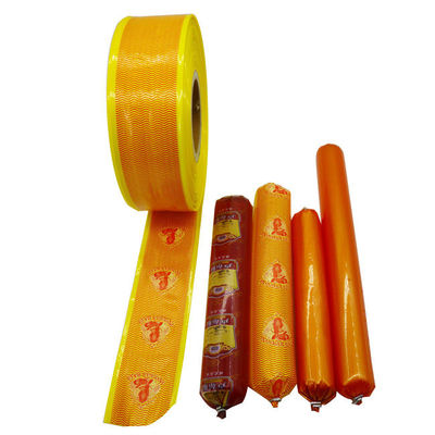 Kingred Embalagem de salsichas de plástico personalizado Capa flexografia Impressão de qualidade alimentar