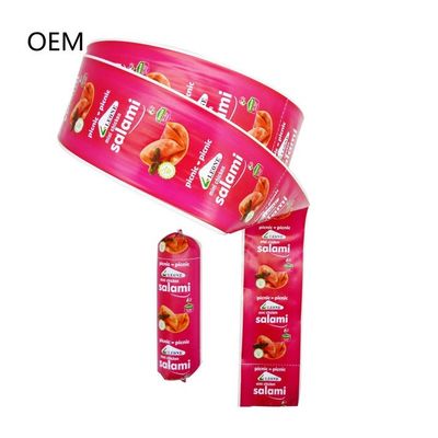 Kingred OEM Salsicha Cascas de plástico de qualidade alimentar Impressão personalizada em cores Logotipo OEM