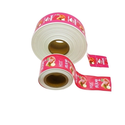 Materiais de embalagem de revestimento de plástico de qualidade alimentar de poliamida revestimento de plástico flexografia impressão embalagem de identidade de marca