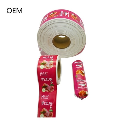 Materiais de embalagem de revestimento de plástico de qualidade alimentar de poliamida revestimento de plástico flexografia impressão embalagem de identidade de marca