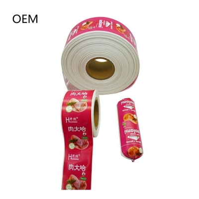 Materiais de embalagem de revestimento de plástico de qualidade alimentar de poliamida revestimento de plástico flexografia impressão embalagem de identidade de marca