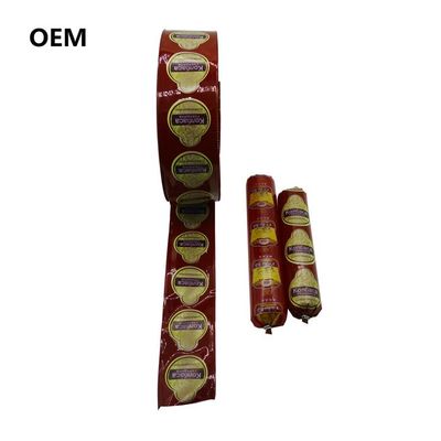 Kingred Hot Products Lunch Carne Embalagens de plástico Salsicha Casings Logotipo personalizado