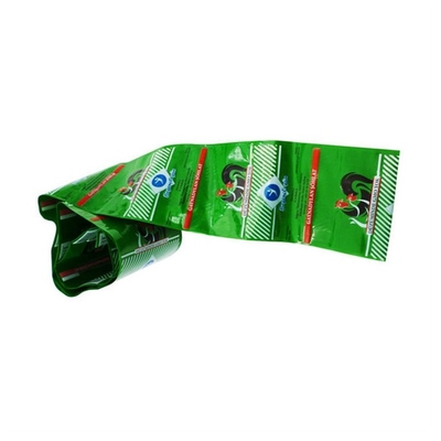 Capa de plástico de baixo custo carne de almoço logotipo flexografia impressão flexografia