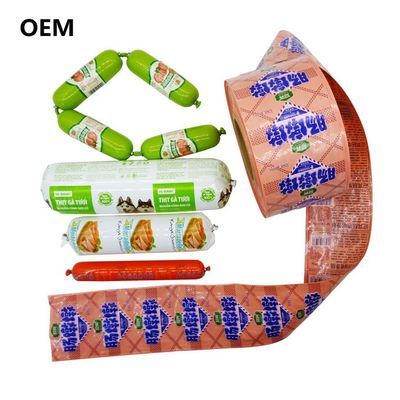 Kingred Color Printed Sausage Packaging Casings Polyamide Material Grade Food OEM
