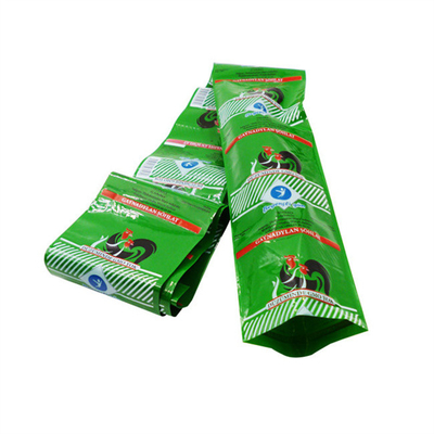 Impressão flexográfica de salsichas de qualidade comestível coloridas, folhas de salsichas de plástico, folhas de salsichas, logotipo de marca personalizado