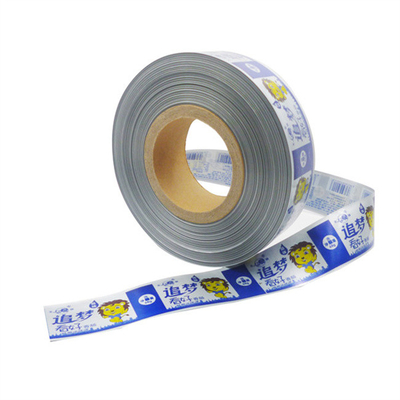 Cascas de salsichas de plástico coloridas flexografia de impressão personalizada Cascas de salsichas de plástico de carne bovina