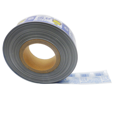 Cascas de salsichas de plástico coloridas flexografia de impressão personalizada Cascas de salsichas de plástico de carne bovina