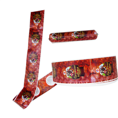 Cascas de salsichas de plástico de alta resistência à humidade com 5 camadas de textura de coextrusão