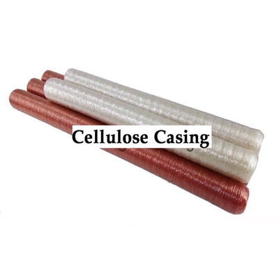 OEM preço baixo por atacado carcaças de salsicha fácil de descascar carcaças transparentes de celulose de cachorro-quente