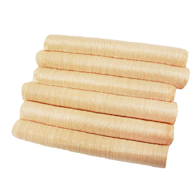 15 mm Cascas de Salsichas Comestíveis Cascas de Colágeno de Cor Natural Para Salsichas de Vento