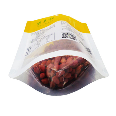 Saco de plástico de embalagem de alimentos transparente personalizado de impressão de logotipo de marca