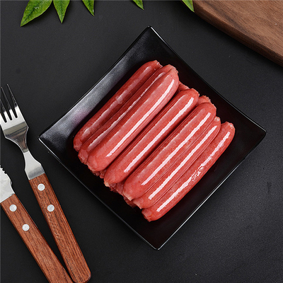 Cascas de salsichas artificiais com colágeno comestível para salsichas fumadas