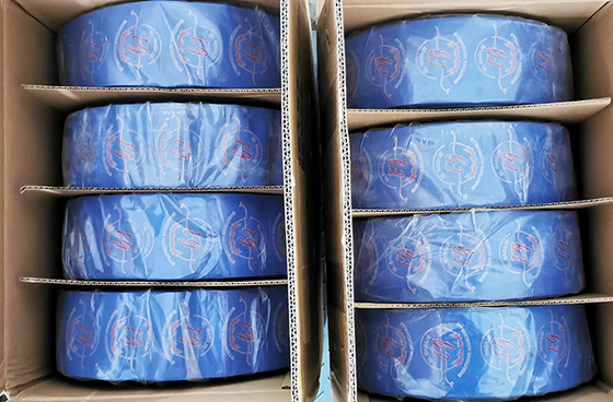 Preço baixo Borracha de salsichas Flexografia Impressão de caixas de plástico para salsichas