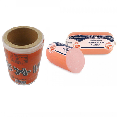 Gráfico Sausage Casing de plástico personalizado Flexografia Impressão Logotipo de marca Polyamide Enteric Coatings