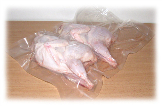 Sacos de vácuo de alimentos resistentes a altas temperaturas