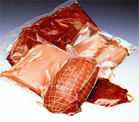 Saco de comida de vácuo de nylon espessado fechado Saco comercial de bife Salsicha Bacon Deli Frutos do mar Sacos de embalagem selados