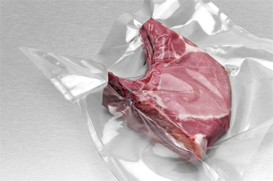 Saco de comida de vácuo de nylon espessado fechado Saco comercial de bife Salsicha Bacon Deli Frutos do mar Sacos de embalagem selados