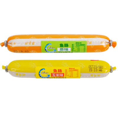Logotipo personalizado Impresso em PVDC em Sausage Casing Film