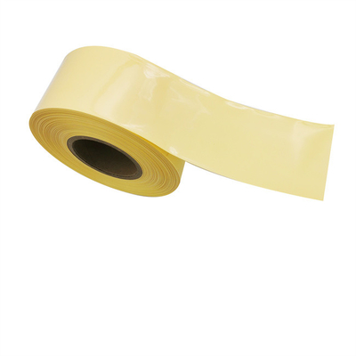 Cascas de salsichas de plástico impresso amarelo durável sem cheiro