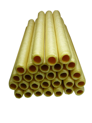 Cascas de salsichas de colágeno de cor natural de grande calibre para salsichas fritas