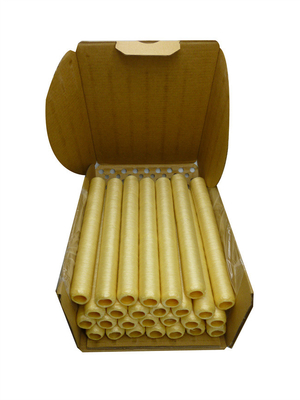 Cascas de salsichas de colágeno de cor natural de grande calibre para salsichas fritas