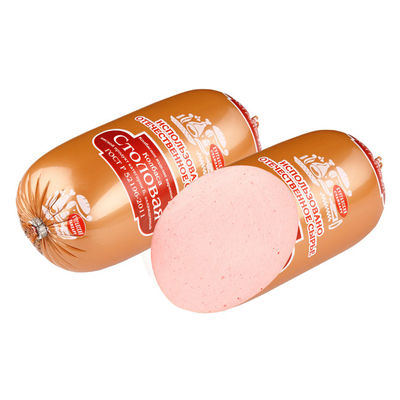 Impressão de marca personalizada Cobertura de caixa de salsicha para embalagem de carne