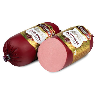 Kingred Amostra Gratuita Flexografia de Alta Barreira Impressão de Logotipo Polyamida Caixa de Salsicha