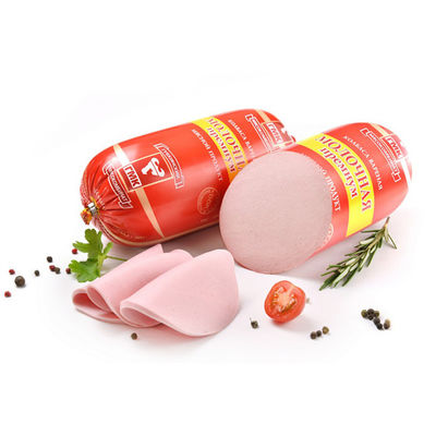 Invólucros de Nylon para Salsicha de Grau Alimentício Halal com Logotipo Personalizado Impresso, Calibre de 20-100mm para Processamento de Carne