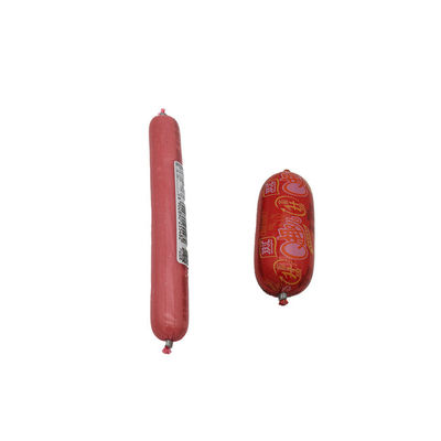 Logotipo personalizado Impresso alimentos de grau de plástico salsicha resistente ao calor