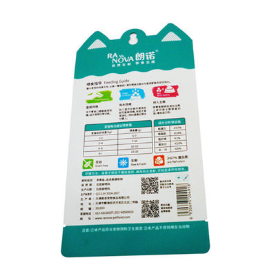 Umidade de Kingred - PE do empacotamento da alimentação animal BOPP VMPET dos sacos de alimentos para animais de estimação 15g