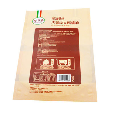 Os materiais de embalagem laminados do alimento limpam para encolher os malotes de alumínio do fechamento do fecho de correr