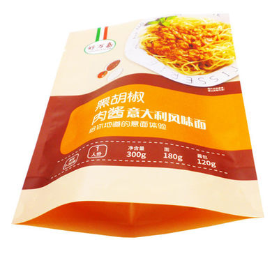 Saco de embalagem com fecho de fechadura para armazenamento de alimentos