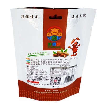 Kingred customizable imprimido Stand Up Food Packaging pouches para snack bag