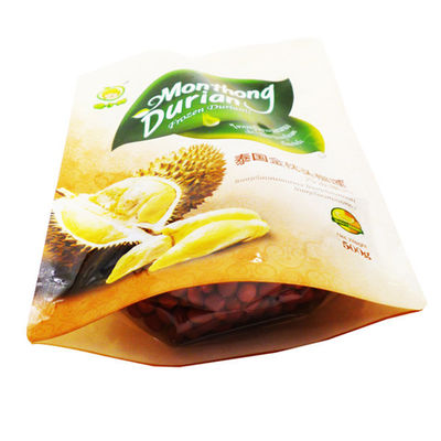 Saco de Comida Reutilizável à Prova de Umidade com Cor Personalizada para Amendoins Torrados Premium Stand Up Pouch