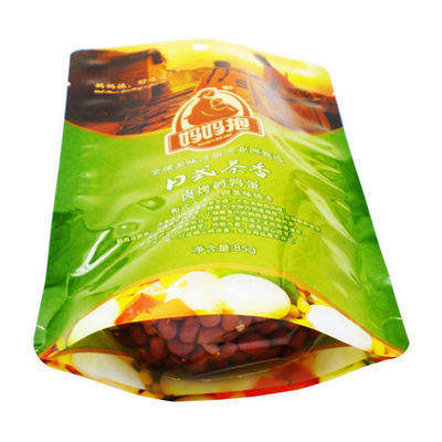 O Gravure que imprime os materiais de embalagem 250g do alimento levanta-se o malote 24cm*17cm