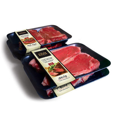 Filme de envolvimento de alimento da transparência da barreira alta bom para carnes frescas