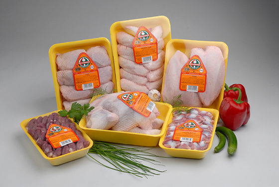 Filme de vedação de bandeja de alimentos de alta temperatura 220 graus bandeja de plástico filme de vedação personalizado bandeja de microondas filme de vedação de bandeja segura