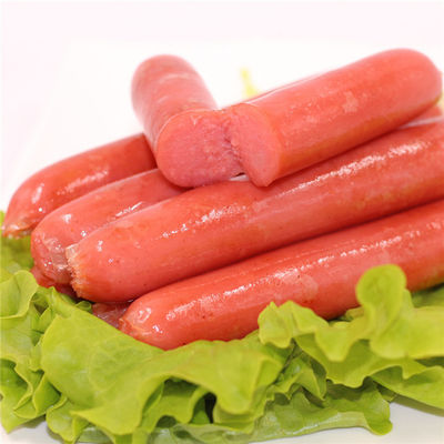 HALAL Certificados de Tamanho Uniforme Cachoeiras de Salsichas de Colágeno de Grau Alimentar para Salsichas Fumadas e Secas ao Vento