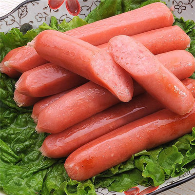 HALAL Certificados de Tamanho Uniforme Cachoeiras de Salsichas de Colágeno de Grau Alimentar para Salsichas Fumadas e Secas ao Vento